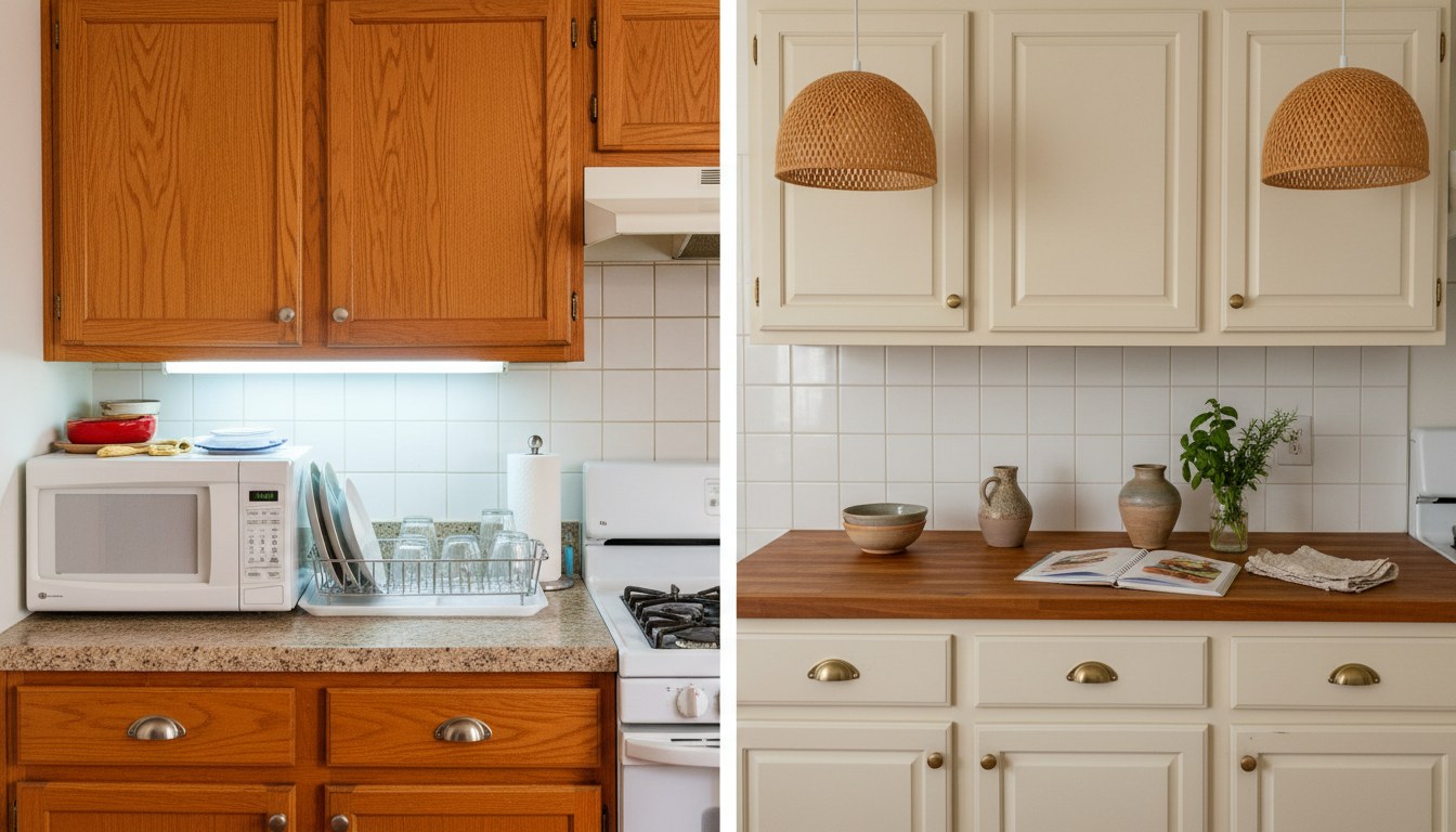 Before and after — Austin kitchen transformation
