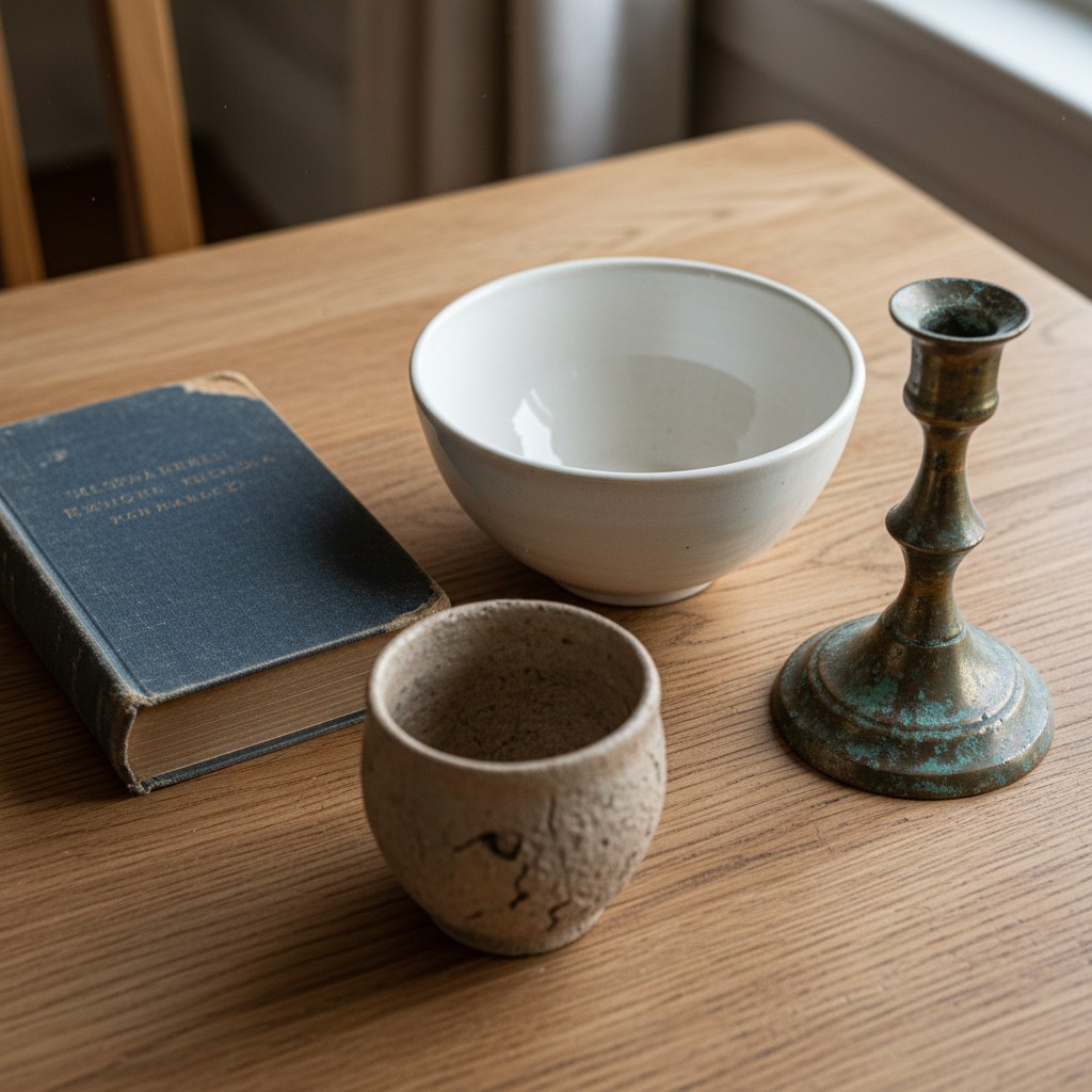 Layers across time: four objects from different decades